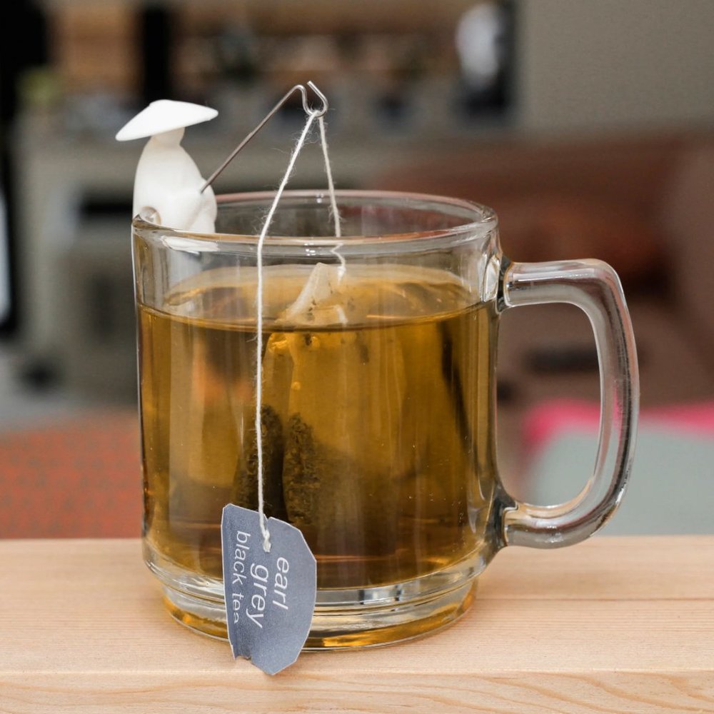 Kikkerland Tea Fisherman Tea Bag Holders (set of 4)